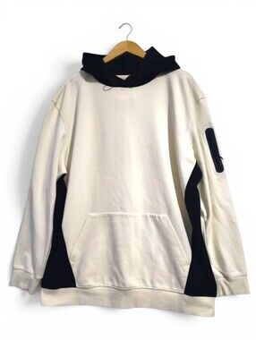 CSG Veracity Hoodie Mens Size XL Off White & Black